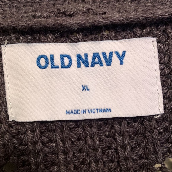 Old Navy gray slouchy cardigan - Picture 4 of 4